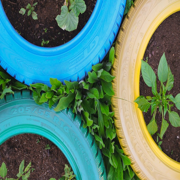 How to Make a Beautiful Planter From Old Tires