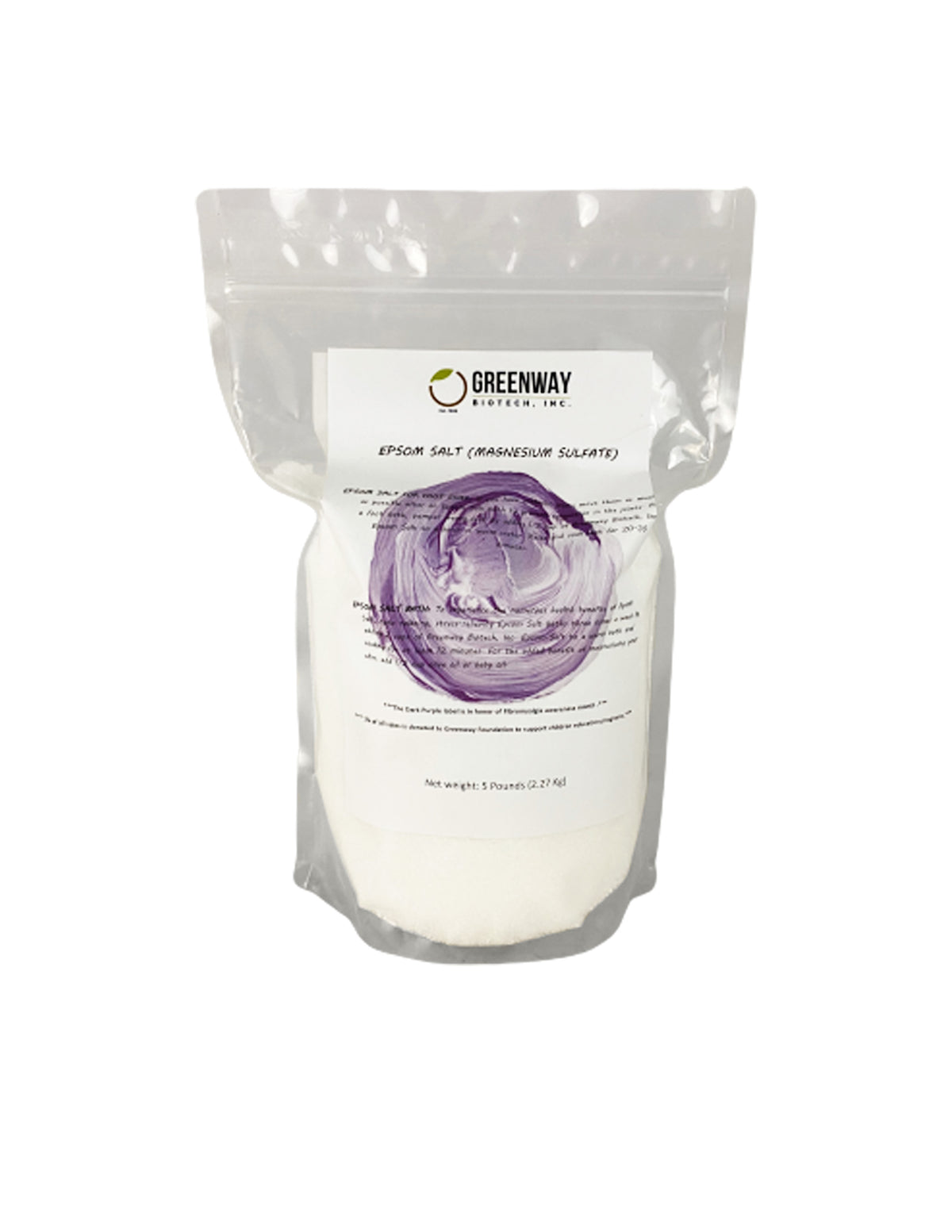 Epsom Salt (Magnesium Sulfate) | Organic & USP Grade