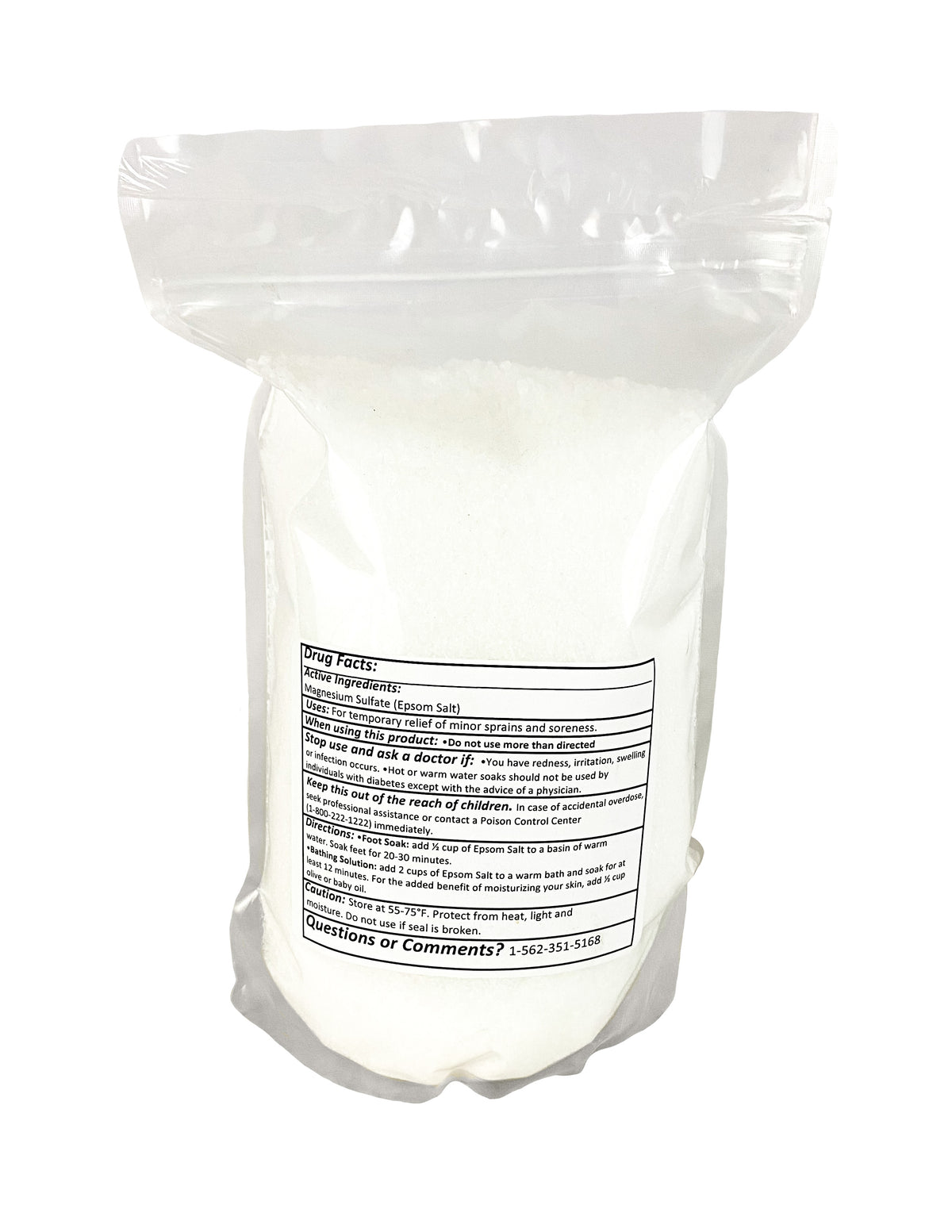 Epsom Salt (Magnesium Sulfate) | Organic & USP Grade