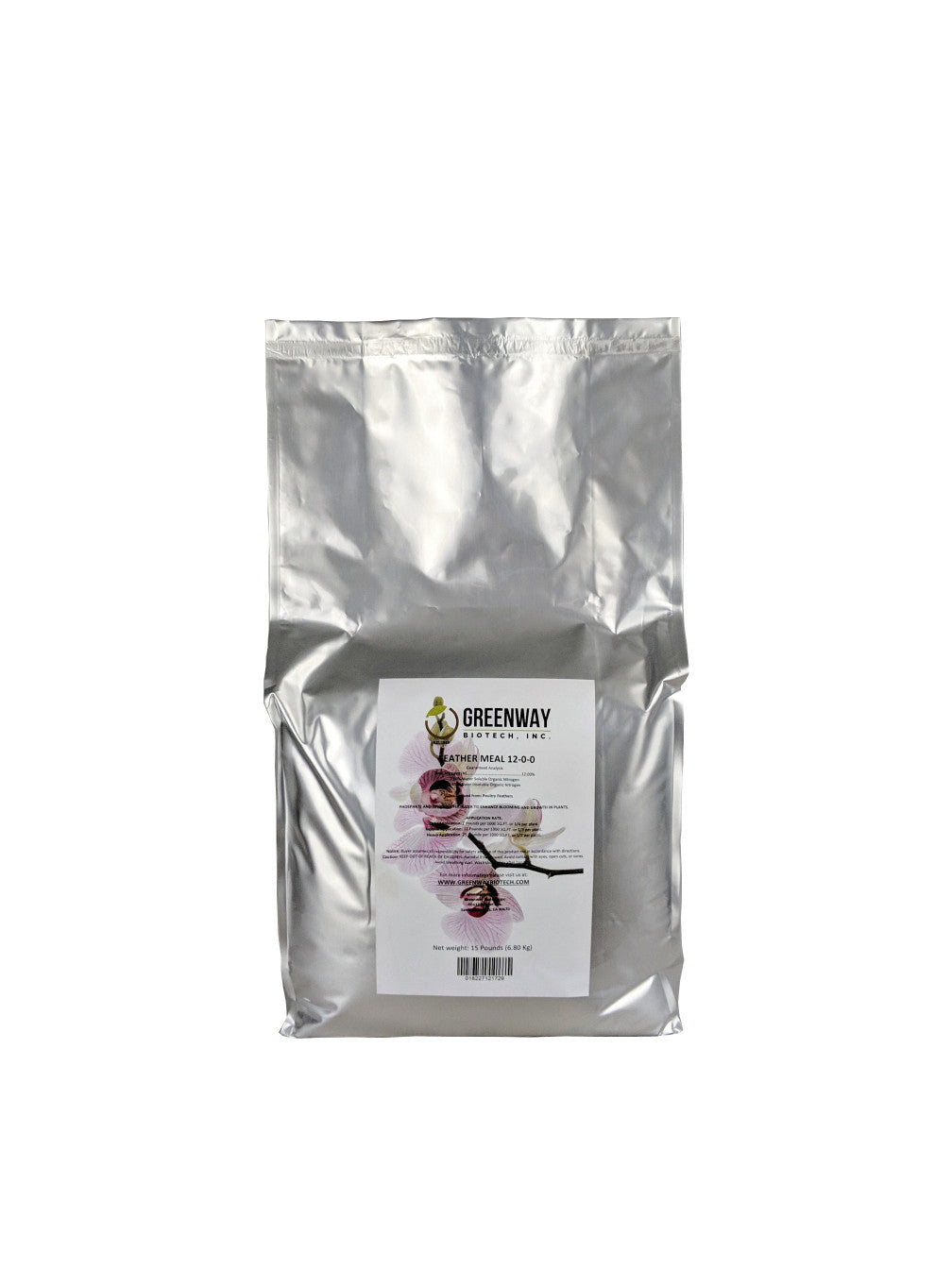organic feather meal fertilizer 12-0-0 15 pounds