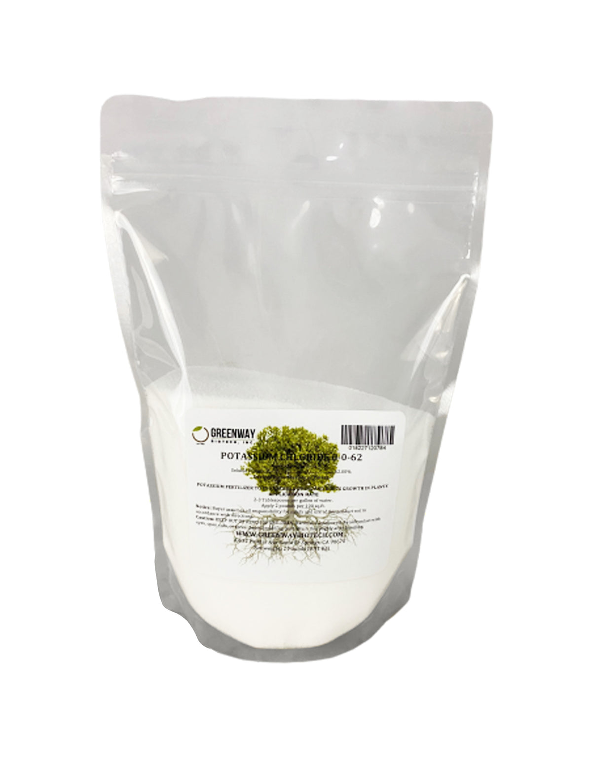 Potassium Chloride (Muriate of Potash) 0-0-62