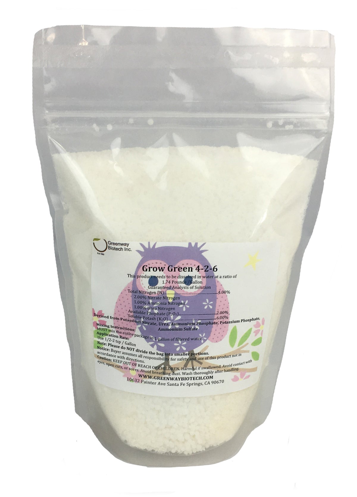 Grow Green 4-2-6 Concentrate – Complete Vegetative N‑P‑K