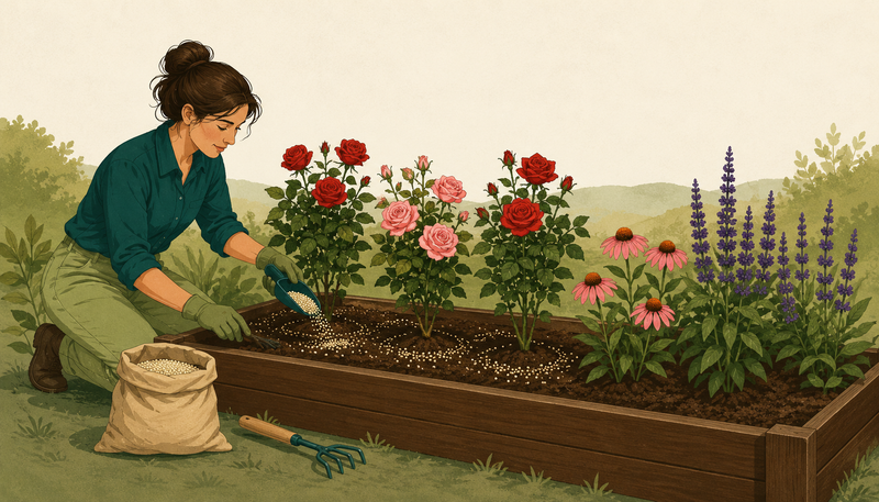 Guide to choosing and applying flower fertilizer for vibrant garden blooms
