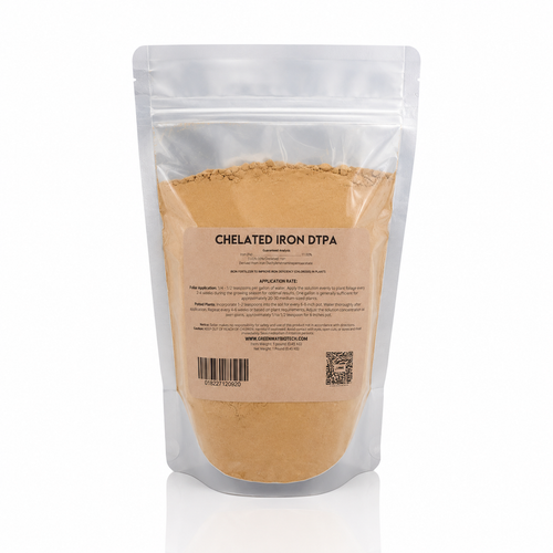 chelated iron dtpa fertilizer 1 pound packaging