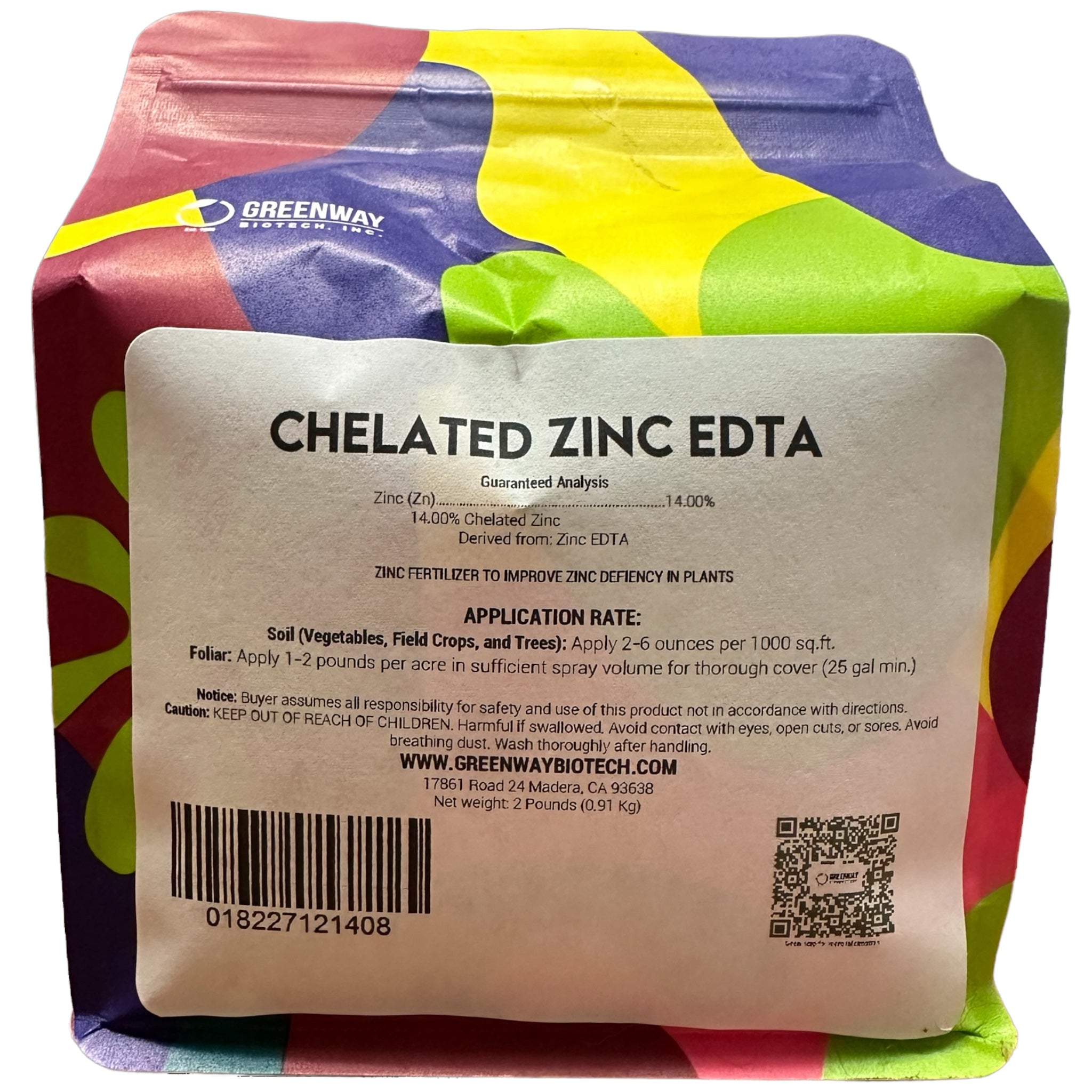 Greenway Biotech Chelated Zinc EDTA Fertilizer - Thumbnail 4