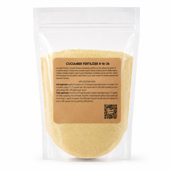 Cucumber Fertilizer 8-16-36 Package