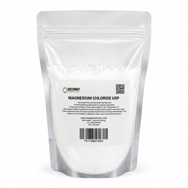 Magnesium Chloride Hexahydrate USP Powder 1 Pound