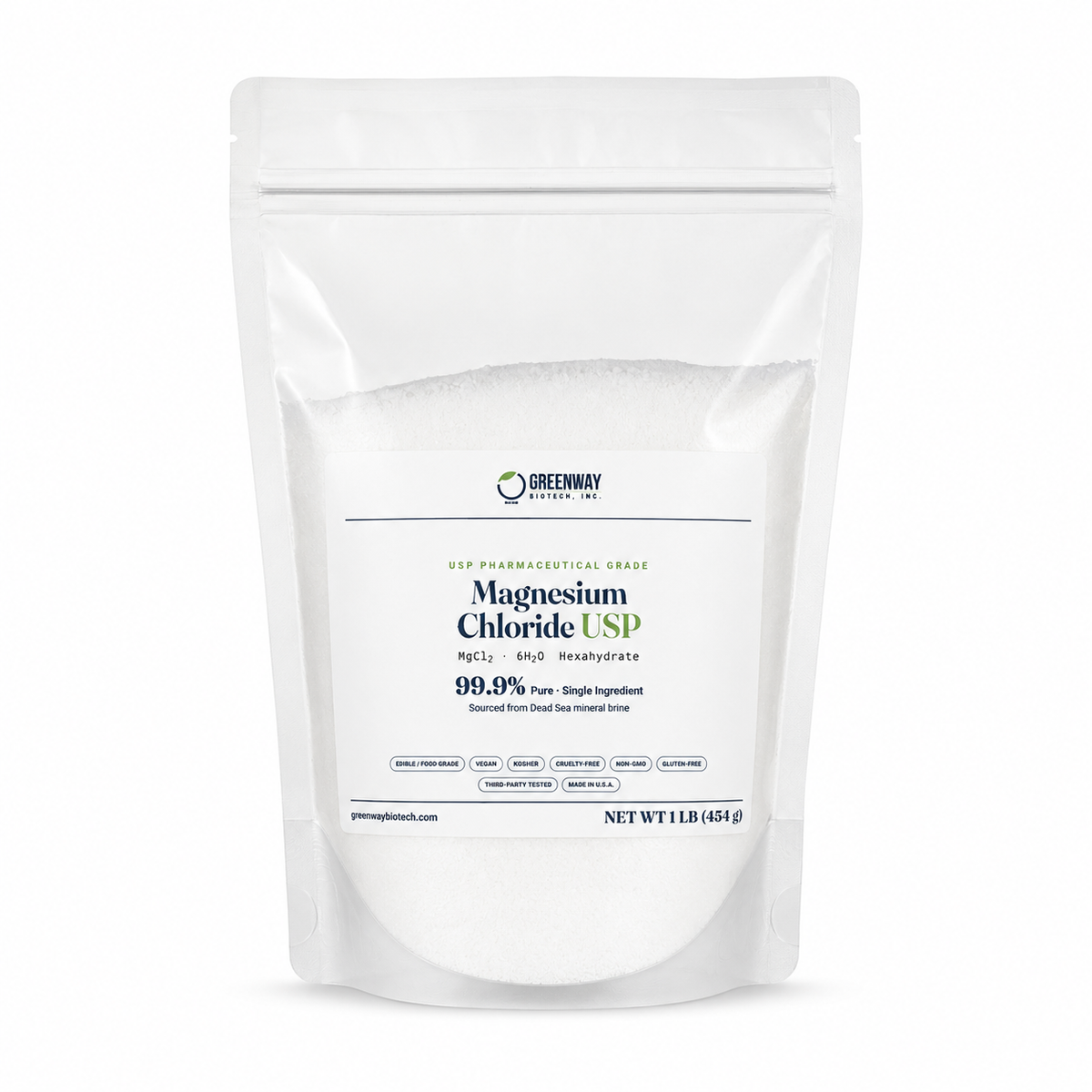 Magnesium Chloride USP — Dead Sea Pharmaceutical Grade