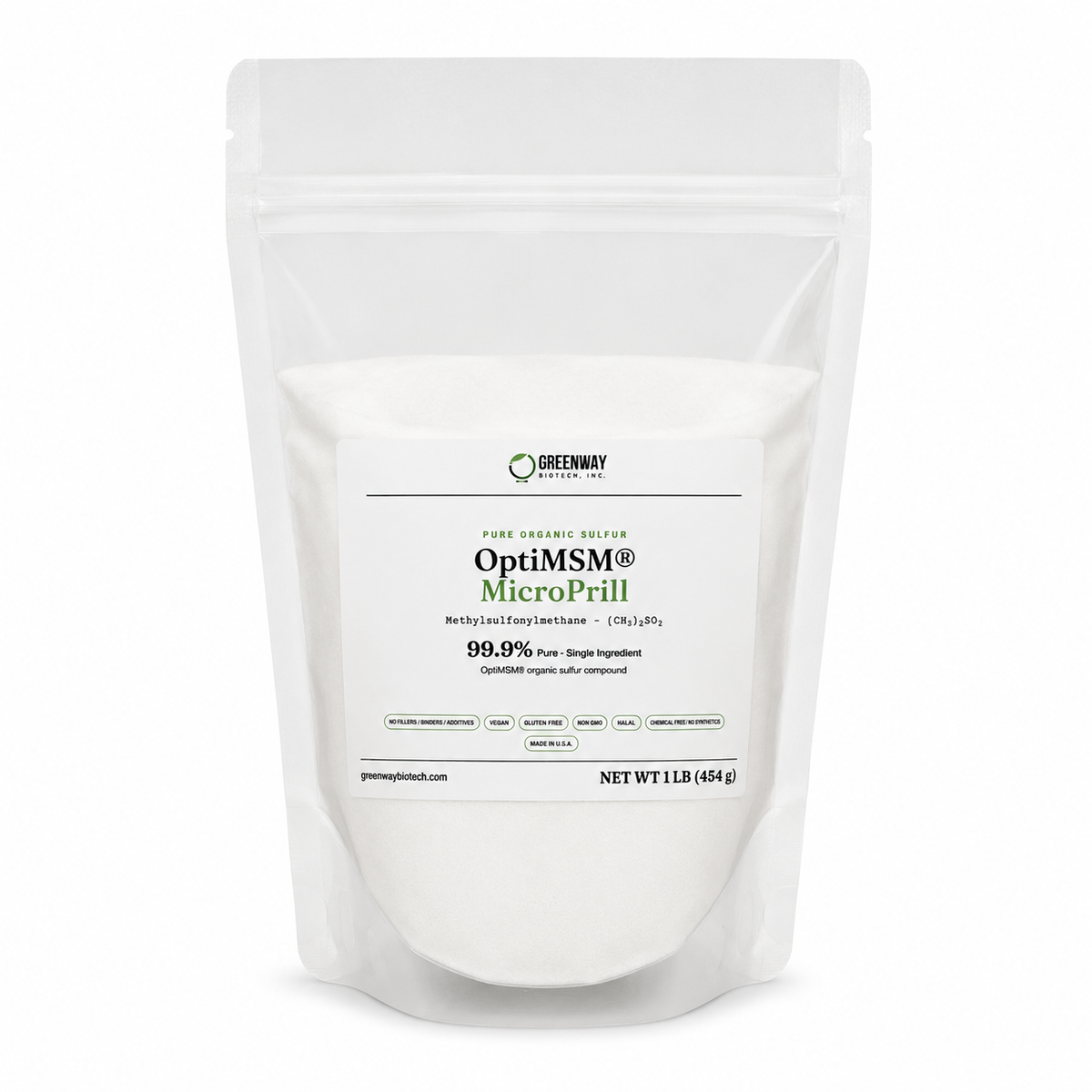 msm powder glutathione — OptiMSM® 99.9% Pure Organic Sulfur Supplement MSM Sulfur