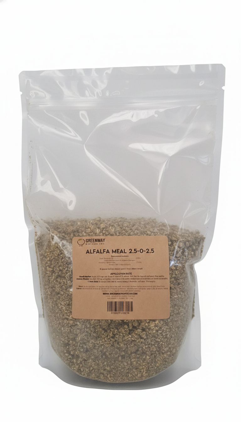 Alfalfa Meal Fertilizer 2.50-0-2.50