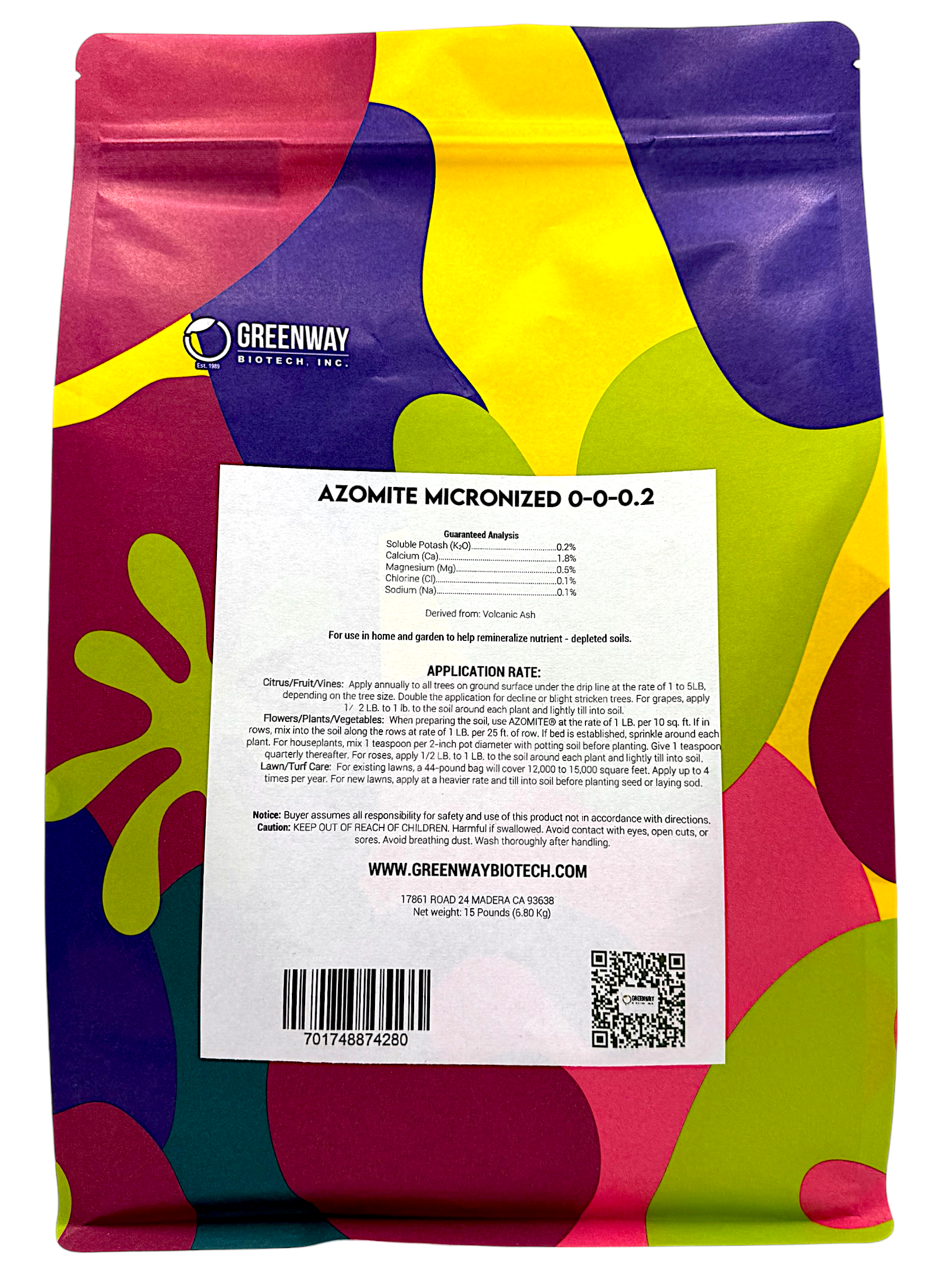 Organic Azomite Powder Fertilizer 0-0-0.2 (Micronized) - Thumbnail 5