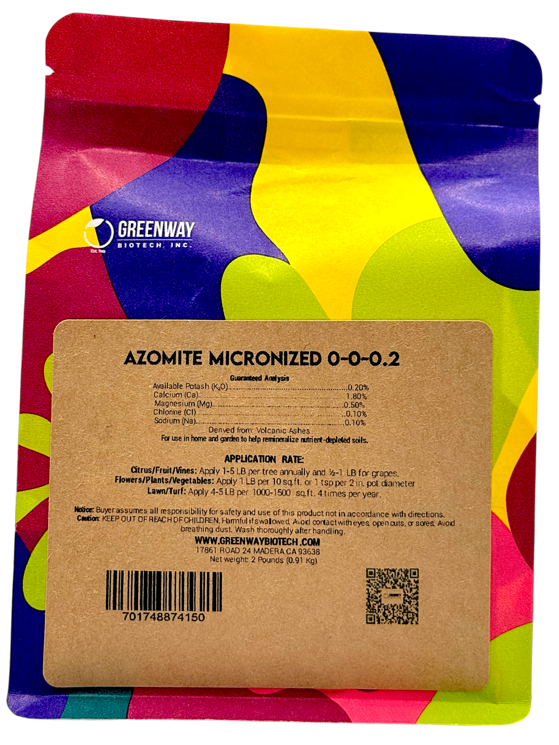 Organic Azomite Powder Fertilizer 0-0-0.2 (Micronized) - Thumbnail 4