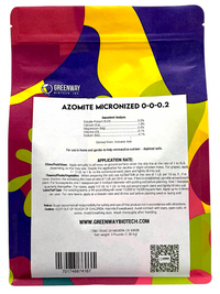 Organic Azomite Micronized Fertilizer 0-0-0.2 3 Pounds