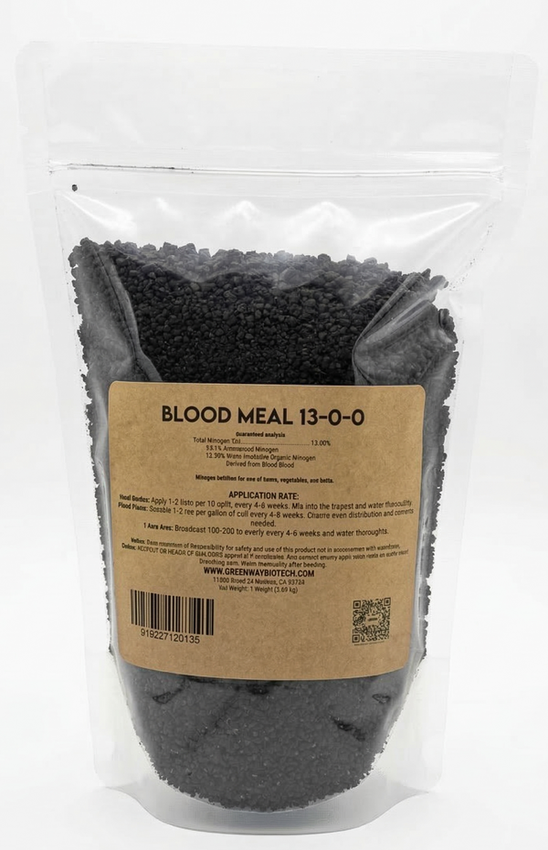 Organic Blood Meal Fertilizer 13-0-0