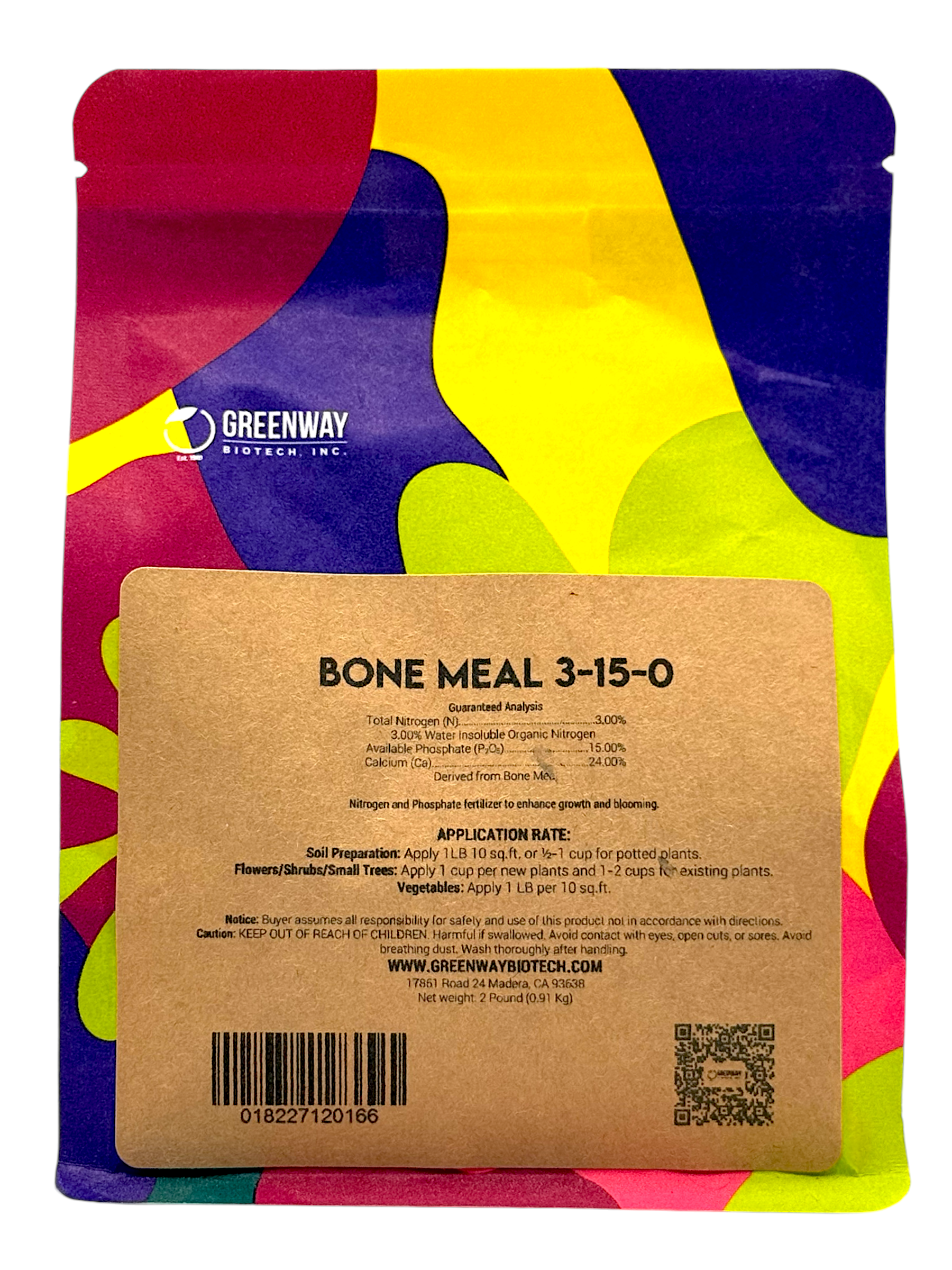 Organic Bone Meal Fertilizer 3-15-0 - Thumbnail 2