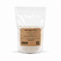 Organic Bone Meal 3-15-0 Fertilizer 2 Pounds Packaging