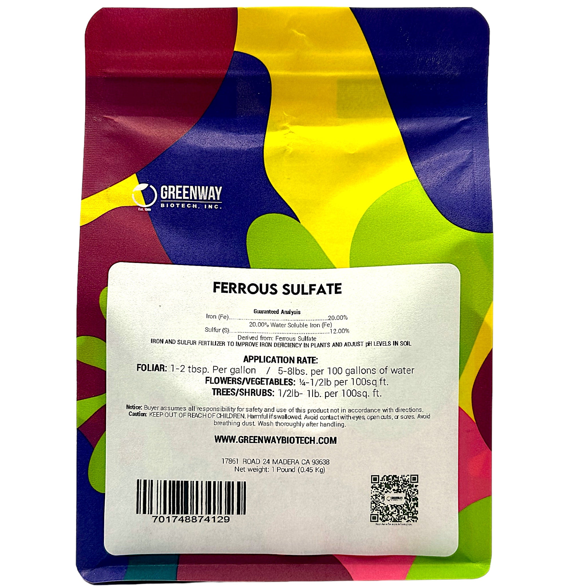 Greenway Biotech Ferrous Sulfate - Thumbnail 4