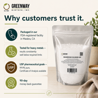Why customers trust Magnesium Chloride USP, made in Madera CA, tested for heavy metals