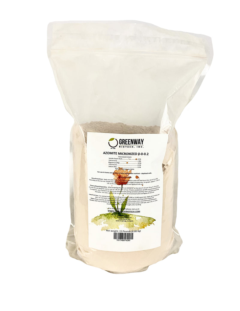 Azomite Powder Fertilizer 0-0-0.2 (Micronized)