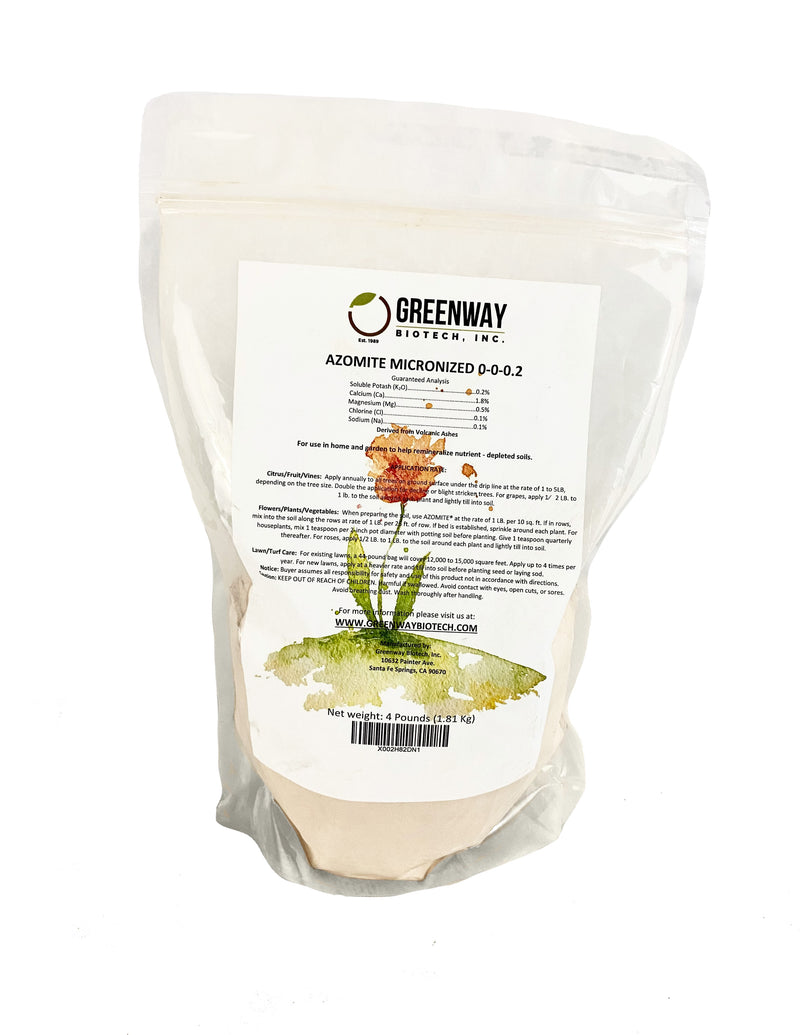 Azomite Powder Fertilizer 0-0-0.2 (Micronized)