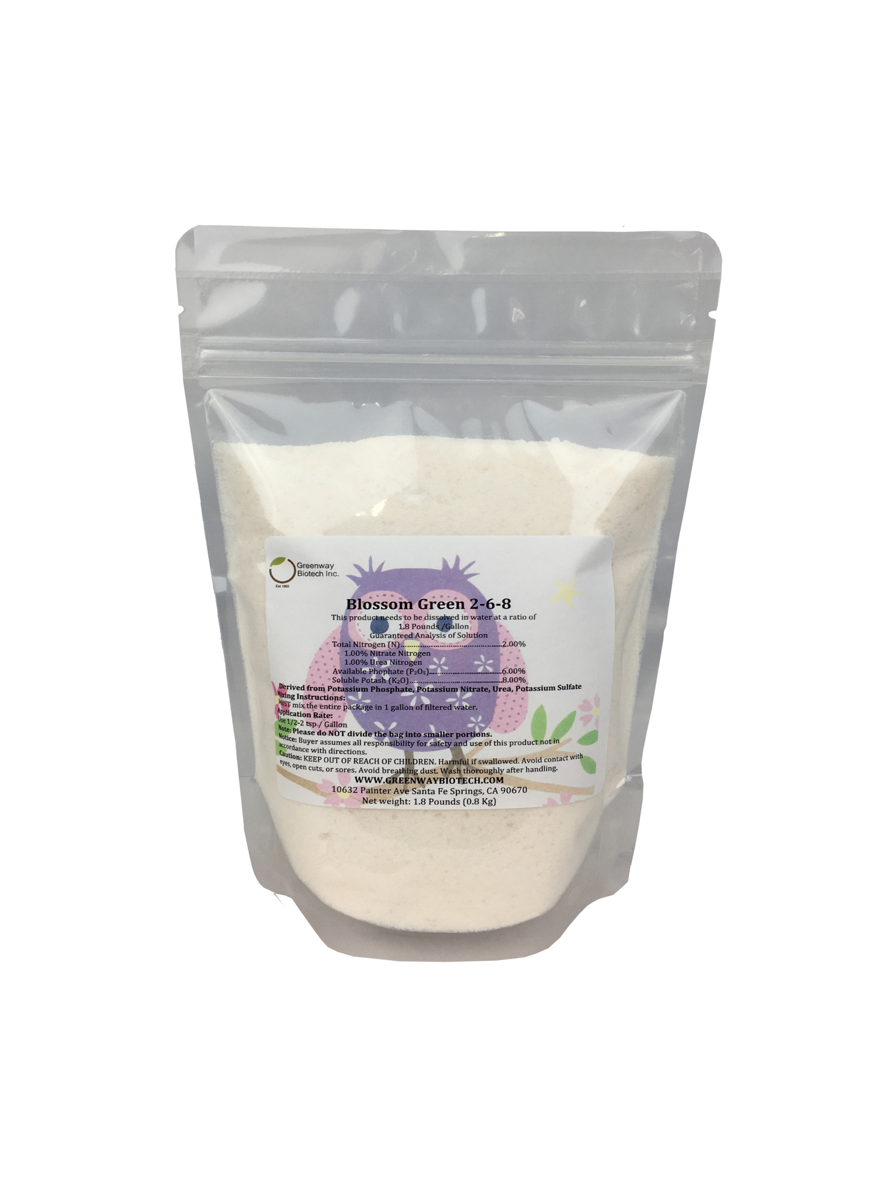 Blossom Green Fertilizer 2-6-8