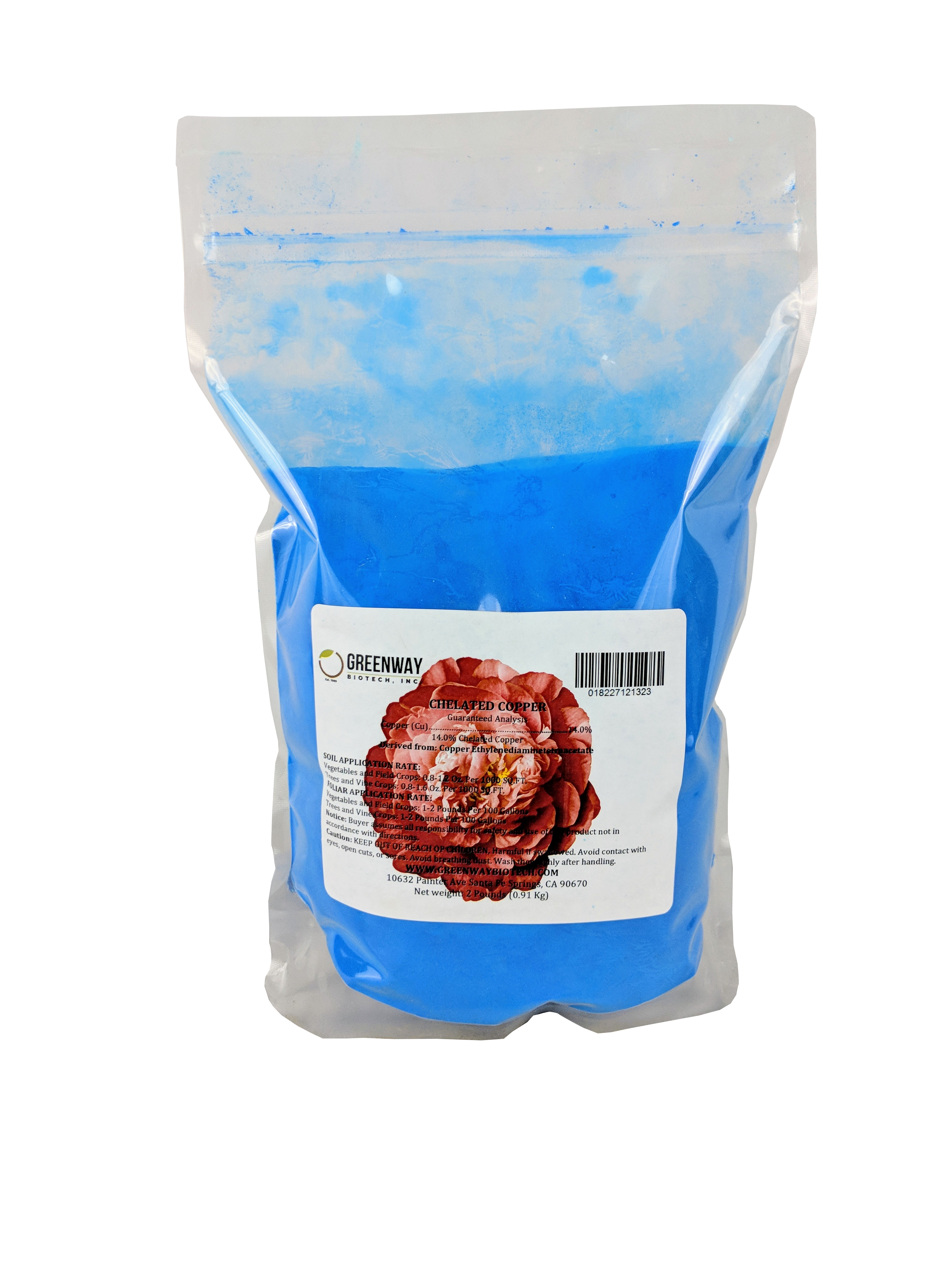 Greenway Biotech Chelated Copper EDTA Fertilizer - Thumbnail 2