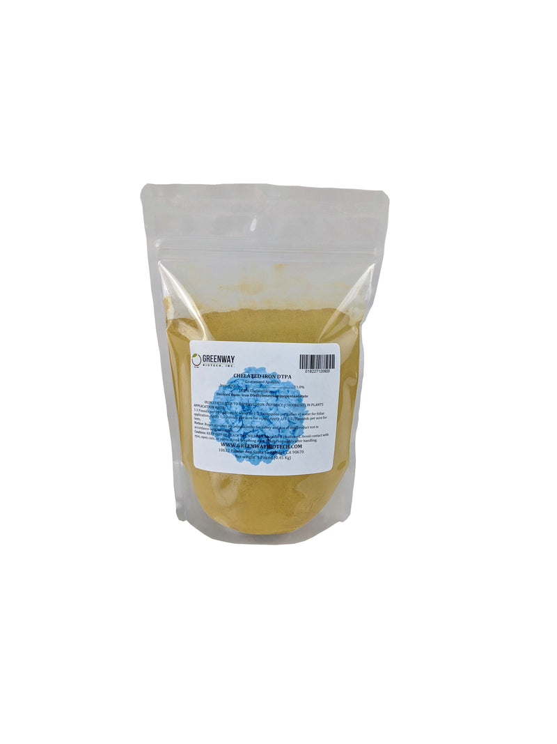 Chelated Iron DTPA 11% Iron 2 Pounds