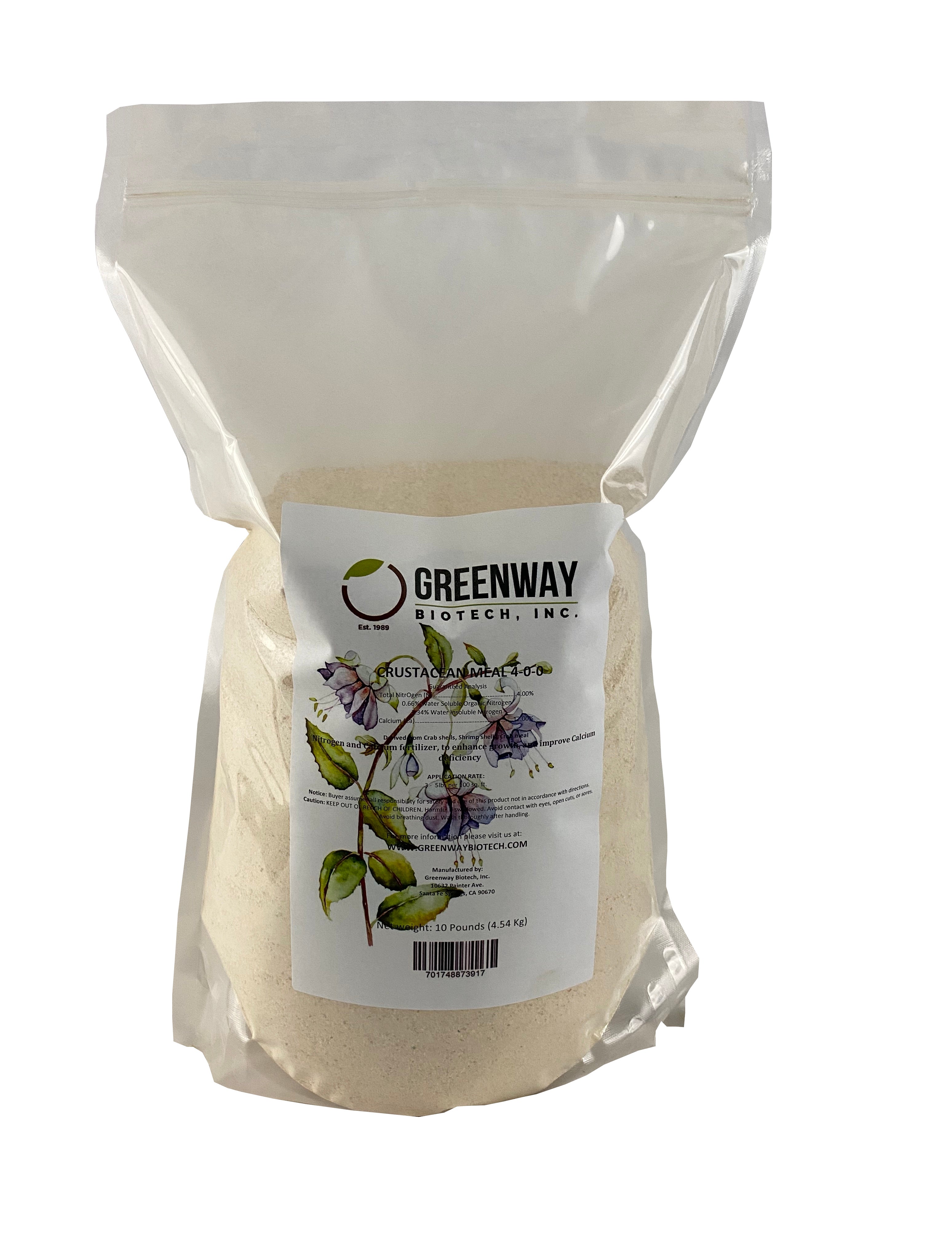 Organic Crustacean Meal Fertilizer 4-0-0 - Thumbnail 2