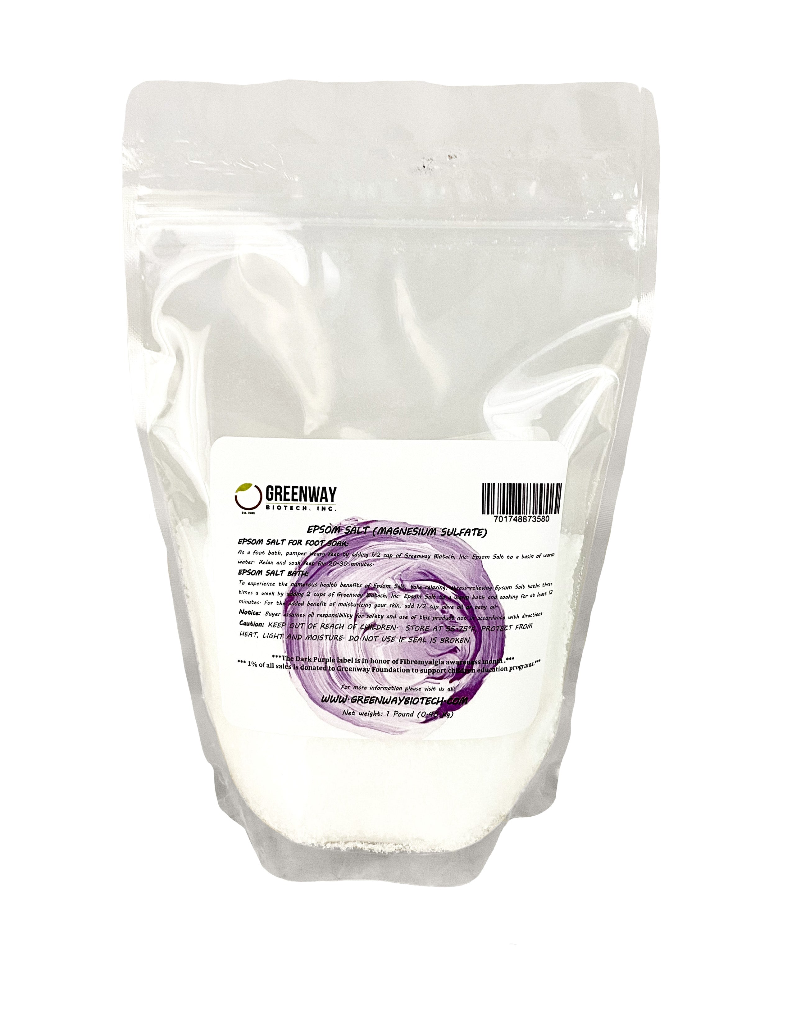 Greenway Biotech Epsom Salt
