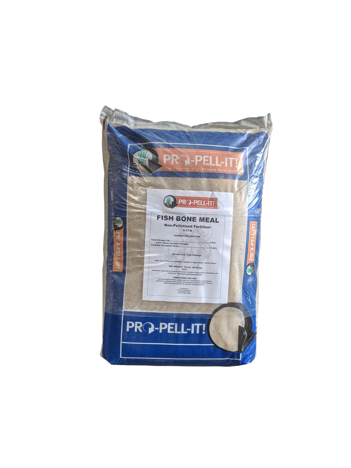 organic fish bone meal fertilizer 4-17-0 50 pounds