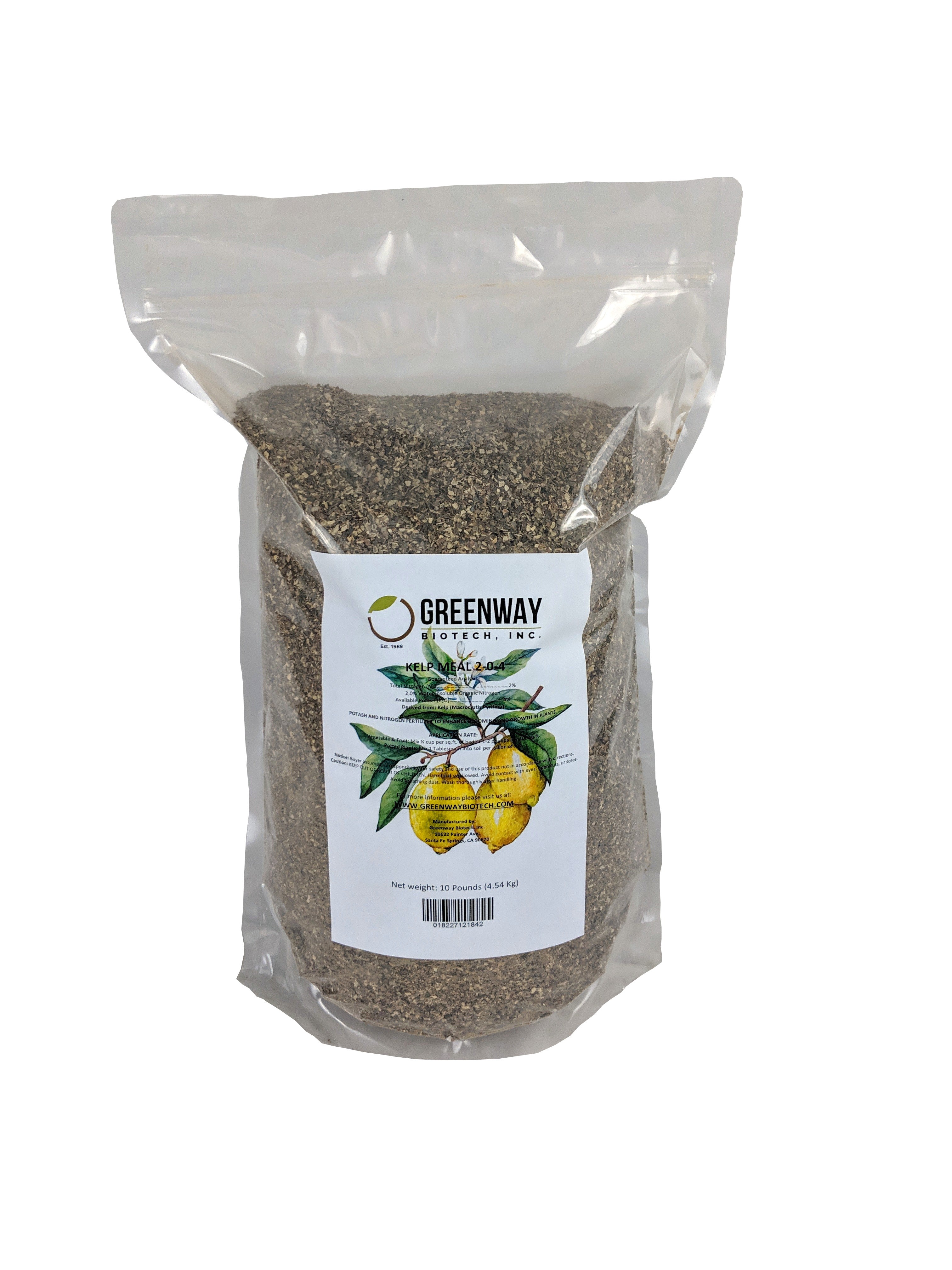 Greenway Biotech Kelp Meal Fertilizer - Thumbnail 2