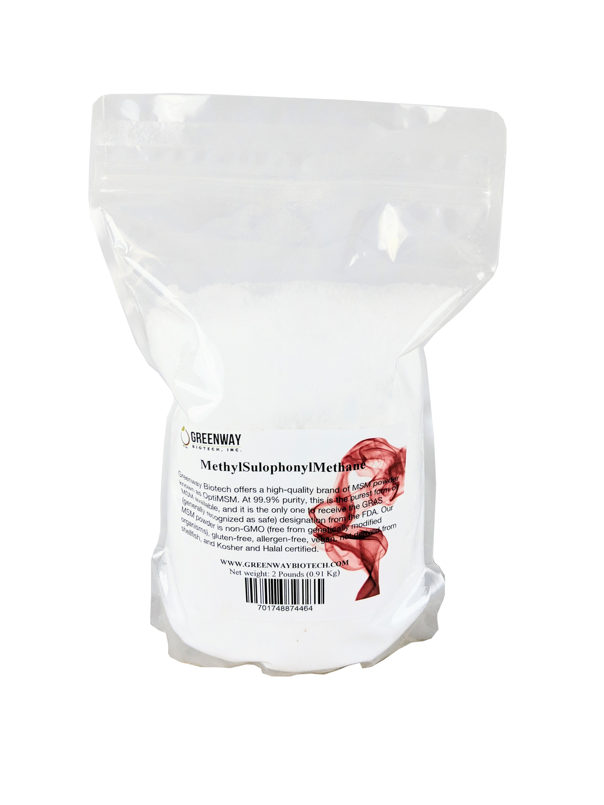 MSM (MethylSulphonylMethane) Powder 2 Pounds