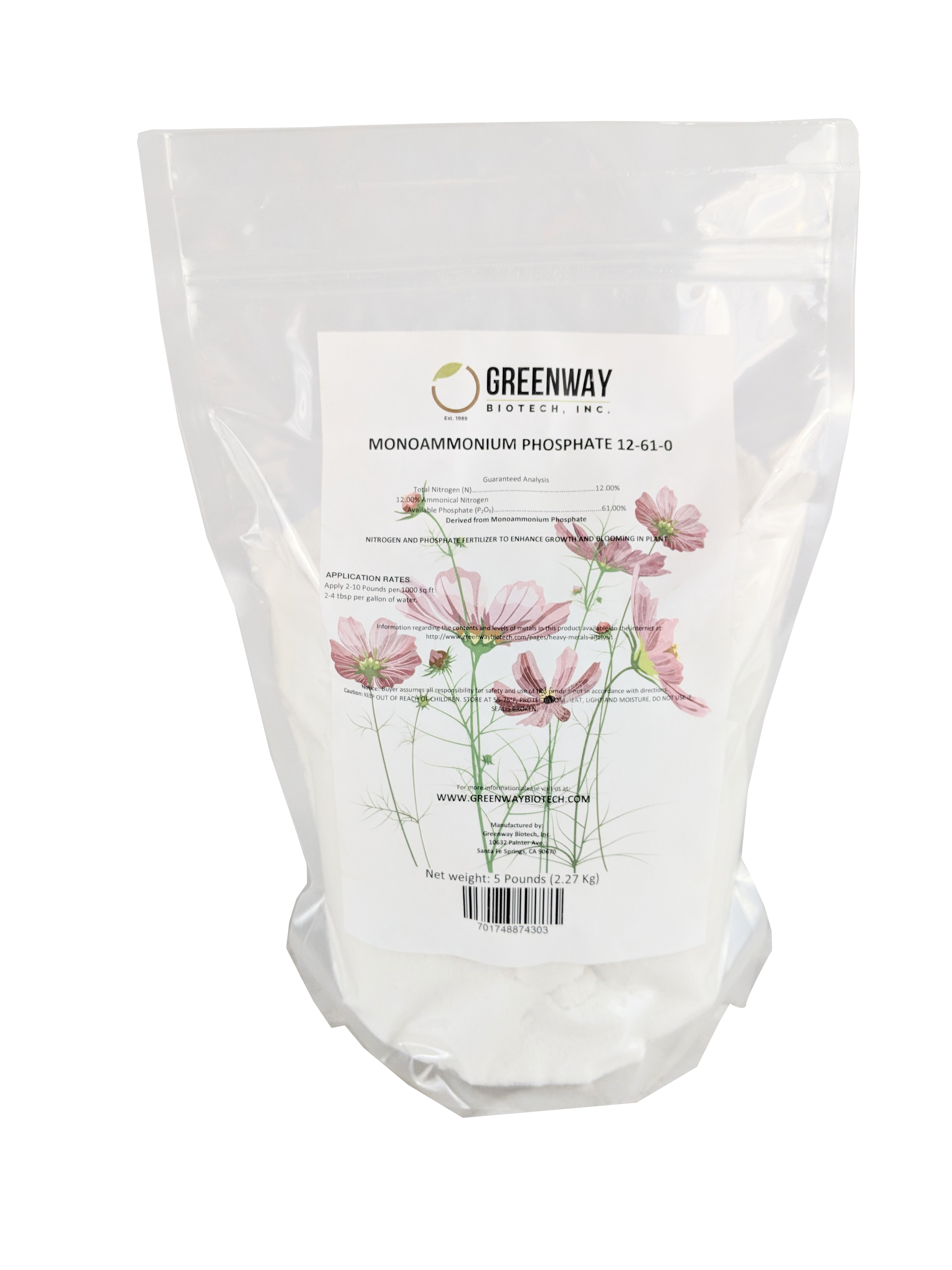 Greenway Biotech Monoammonium Phosphate Fertilizer - Thumbnail 2