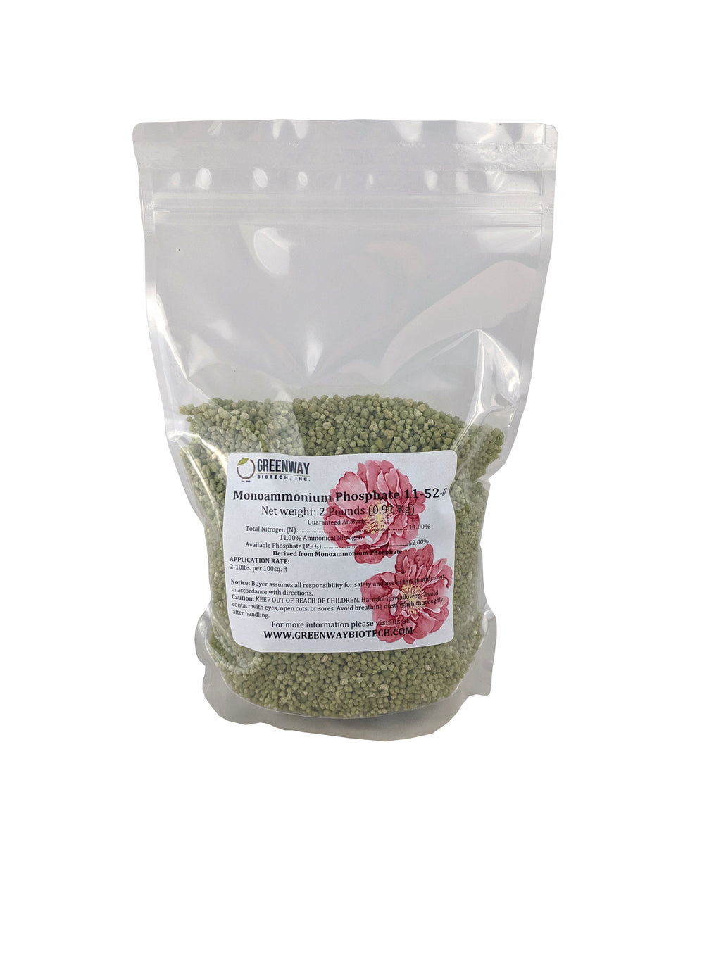 Monoammonium Phosphate Fertilizer 11-52-0 2 Pounds
