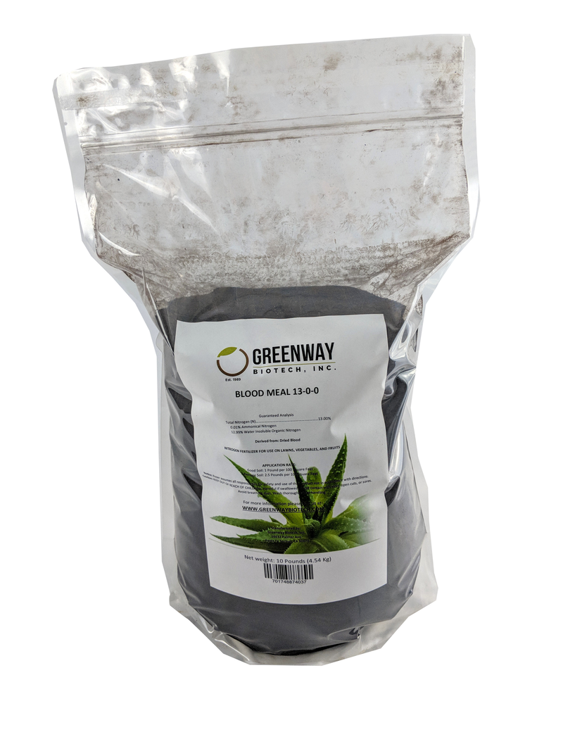 Organic Blood Meal 13-0-0 10 Pounds