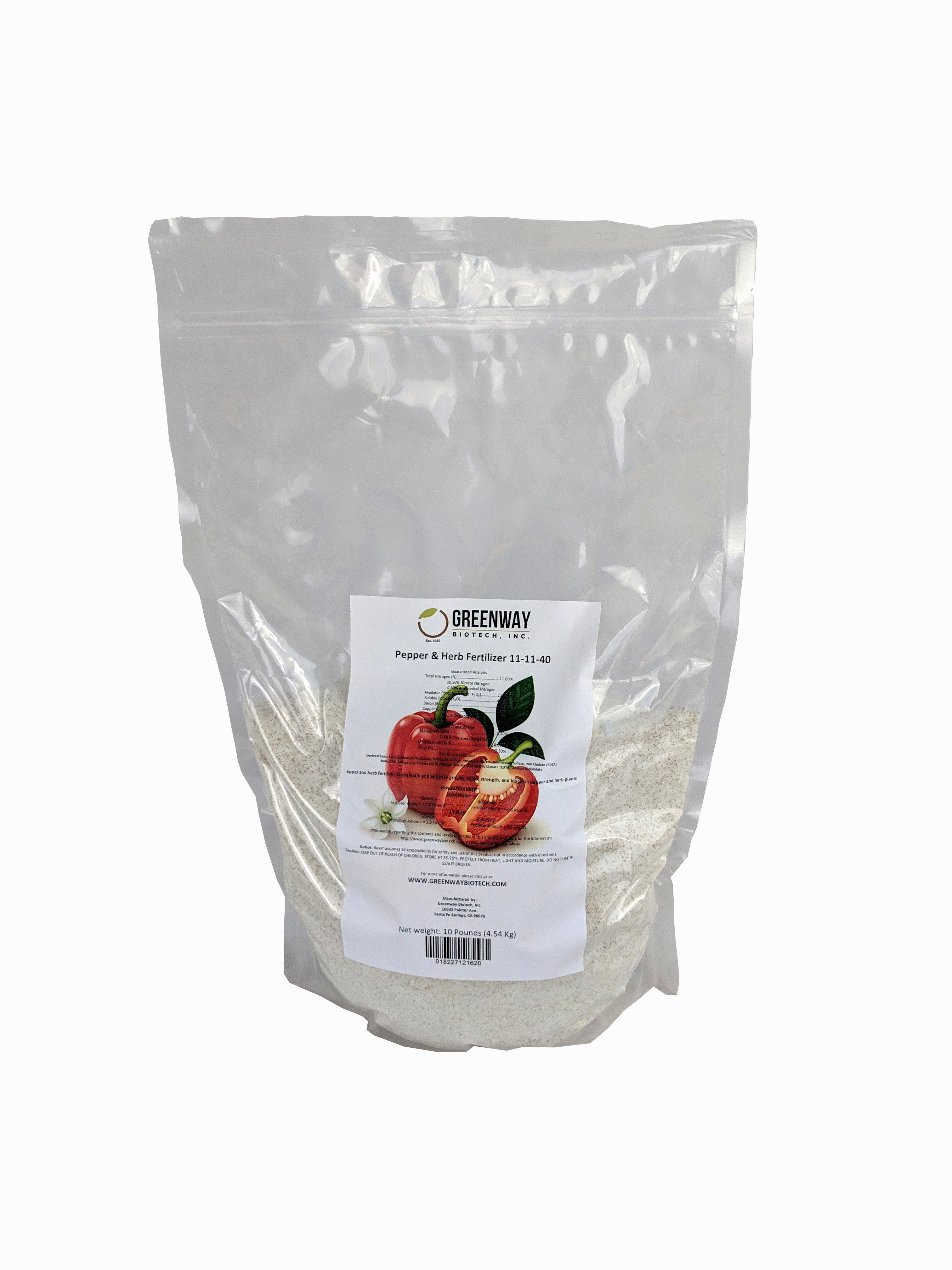 Greenway Biotech Pepper and Herb Fertilizer - Thumbnail 3