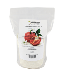 Pepper and Herb Fertilizer 11-11-40 Plus Micronutrients 100% Water Soluble 5 Pounds