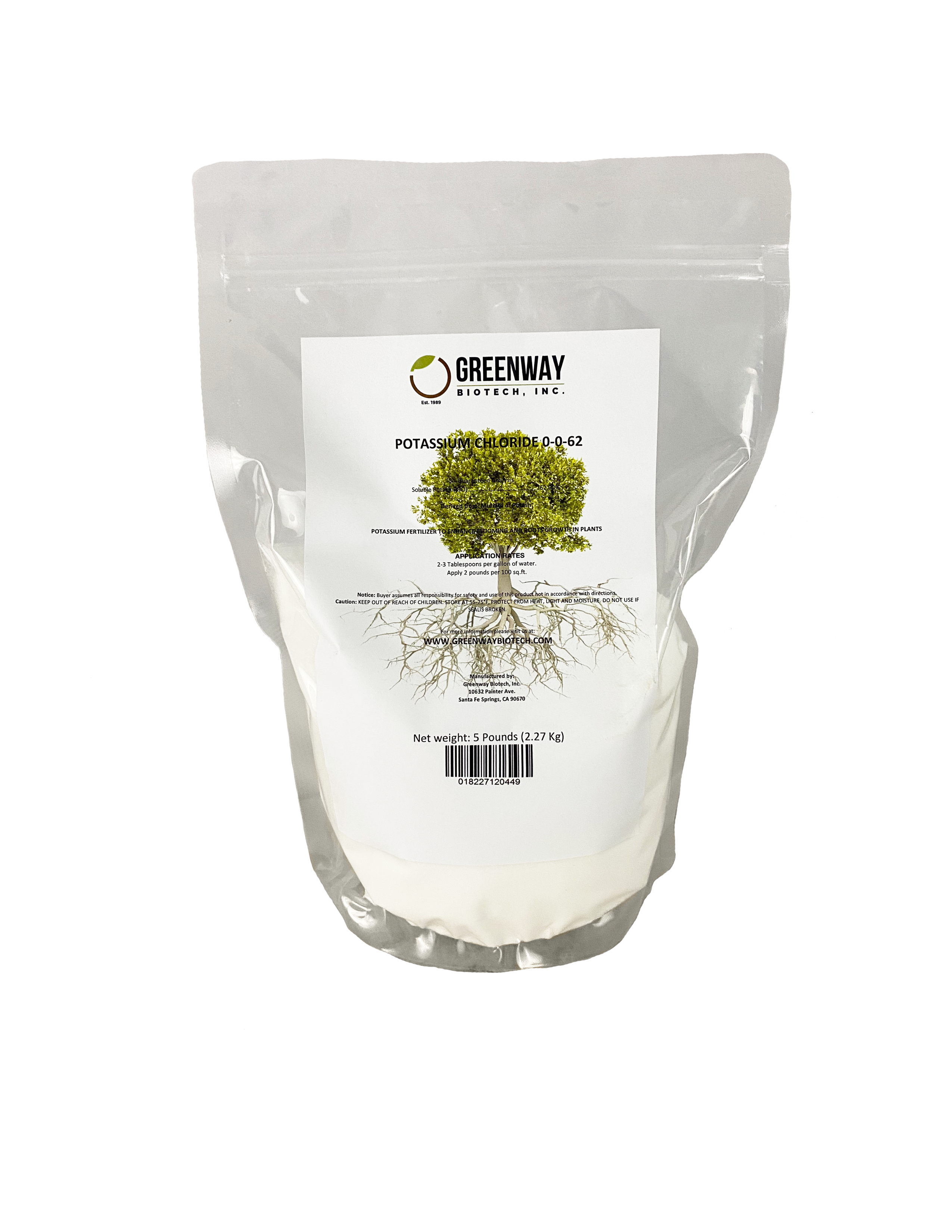 Greenway Biotech Potassium Chloride - Thumbnail 2