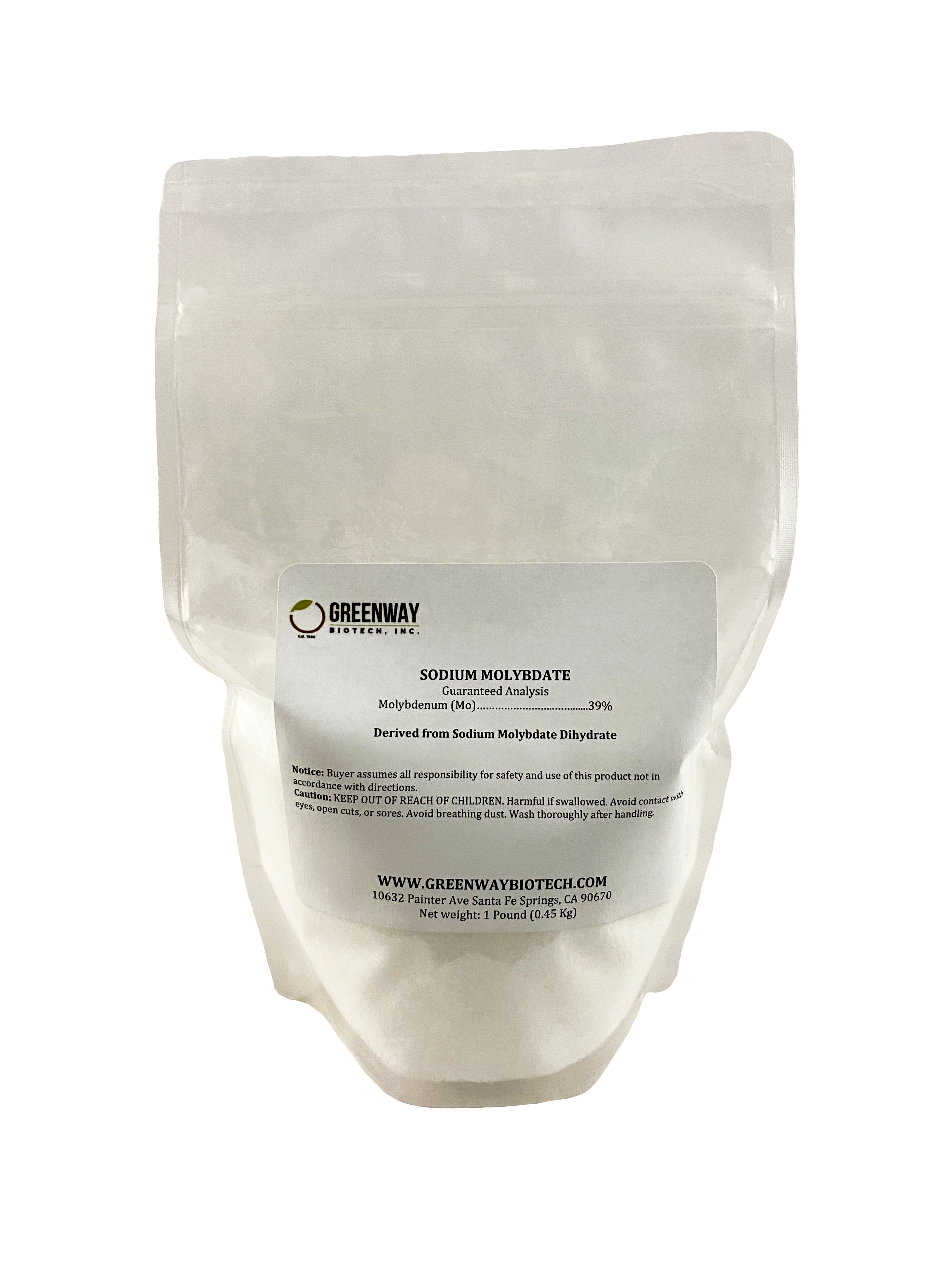 Sodium Molybdate Fertilizer (39% Molybdenum)