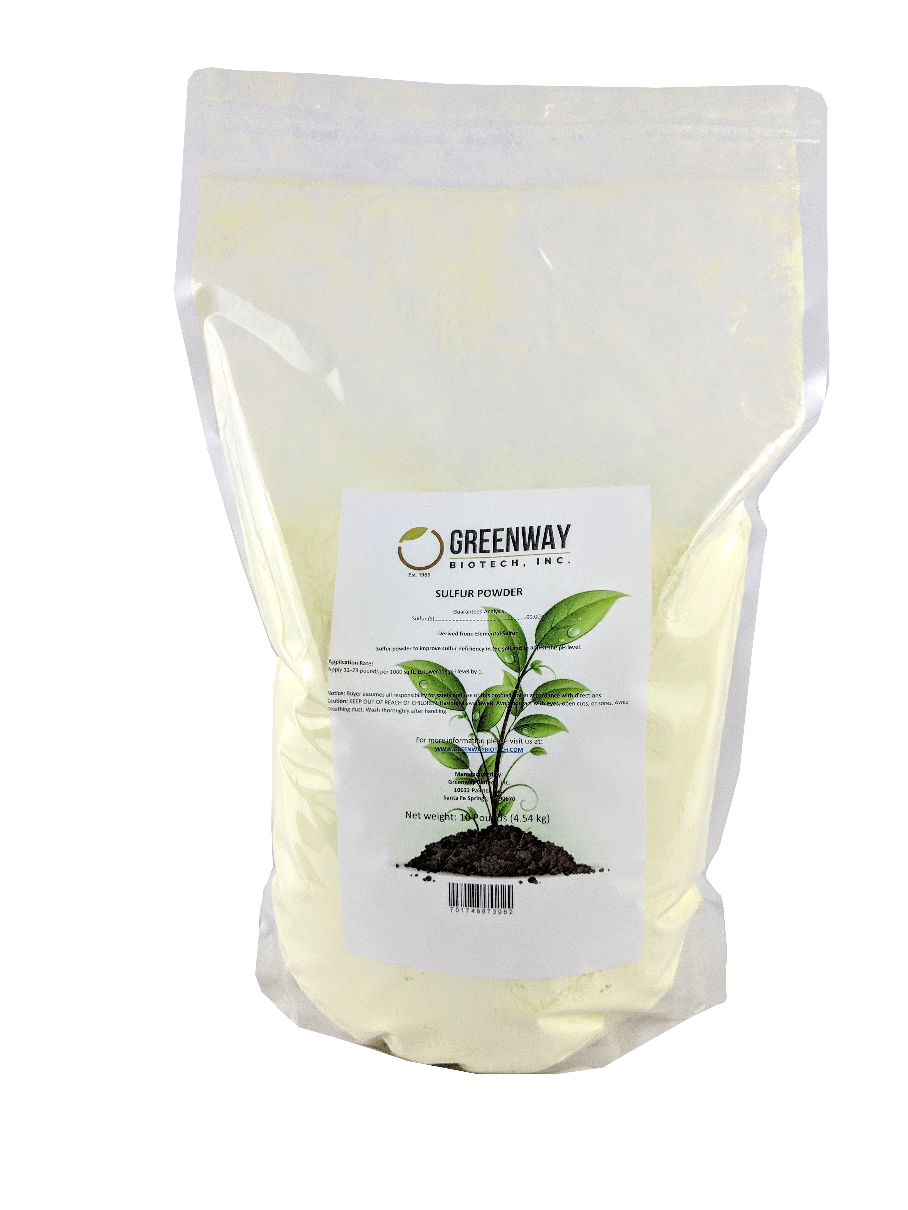 Organic Elemental Sulfur Powder - Thumbnail 3