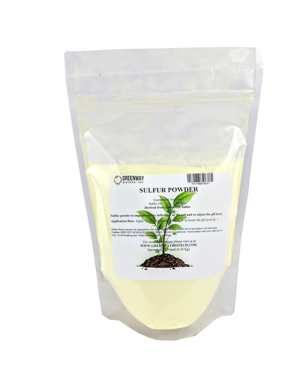 Sulfur Powder 1 Pound