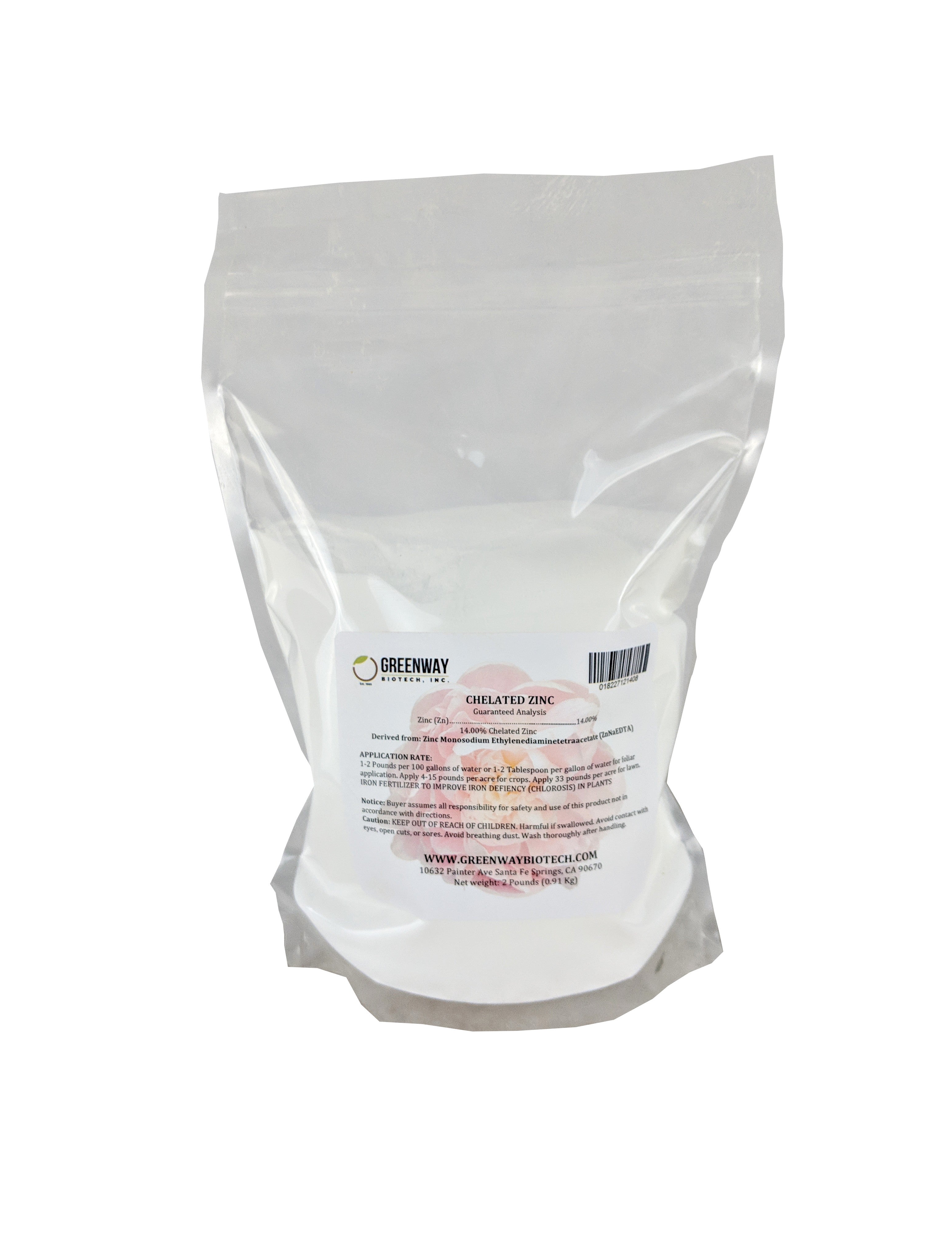 Greenway Biotech Chelated Zinc EDTA Fertilizer - Thumbnail 3
